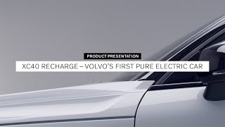 The Volvo XC40 Recharge Walkaround [upl. by Iliak409]