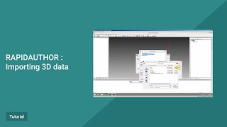 RapidAuthor Tutorial Importing 3D data [upl. by Medin192]