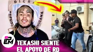 Tekashi 69 confiado en su libertad agradece al pueblo Dominicano [upl. by Ivek]