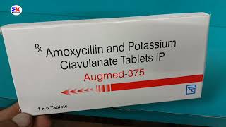 Augmed 375 mg Tablet  Amoxicillin and Potassium Clavulanate Tablet  Augmed Tablet Uses Benefits [upl. by Lednic]