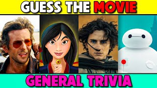 General Trivia Movie Quiz  Test Your Movie Trivia Knowledge [upl. by Boyd141]