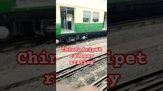 Chennai local train today start beach to Velachery [upl. by Fritts]