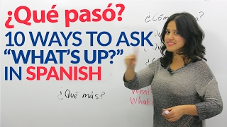 10 informal ways to ask quotHow are youquot in Spanish [upl. by Imef273]