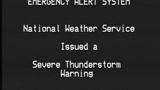 Severe Thunderstorm Warning Bulletin  May 16 2019 [upl. by Mall32]