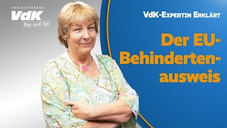 Der europäische Behindertenausweis  Rat und Tat – Expertin [upl. by Stucker445]