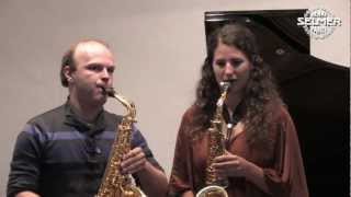 Saxophone Masterclass for Classical Saxophone in Laubach  supported by SELMER Paris [upl. by Neeloj]