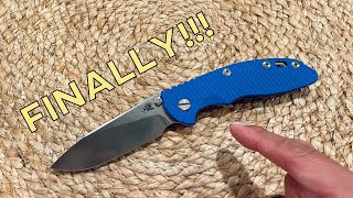 Hinderer XM18 35quot Non Flipper  Unboxing and First Impressions [upl. by Leigha941]