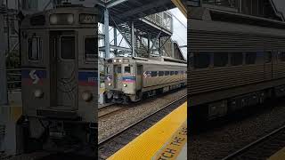 shorts SEPTA Warminster Line Train Departs FernRockTransportationCenter [upl. by Bullard]