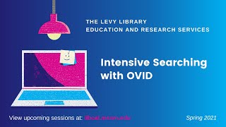 Intensive Searching with OVID [upl. by Rockie]