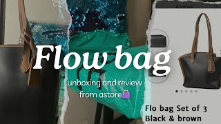 Unboxing and review of universityoffice tote bag from astore👜💕… [upl. by Natala143]