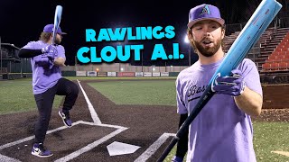 Hitting with the 2024 Rawlings CLOUT AI  BBCOR Baseball Bat Review vs Rawlings Icon amp LS Atlas [upl. by Chavaree]