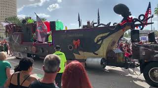 Tampa parada de navidad Christmas parade dancing class 2022 [upl. by Lesslie567]