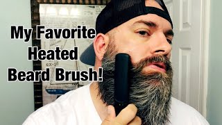 My Favorite Heated Beard Brush [upl. by Lindahl978]