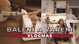 VLOGMAS  Balení dárků a spousta receptů [upl. by Anahpets]