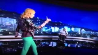 Jimmy Kimmel gets lap dance from Nicole Kidman [upl. by Rianna832]