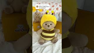 Breaking News 🧸✨Mini Bear is launching this monthgetahug cute gift christmas unboxing [upl. by Maram]