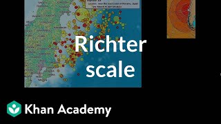 Richter scale  Logarithms  Algebra II  Khan Academy [upl. by Anna-Diane849]