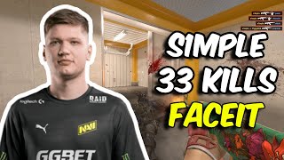 s1mple 33 Kills Nuke FACEIT Ranked Sep 10 2024  CS2 POV [upl. by Surbeck]