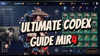 Ultimate Codex Guide  Mir4  Tagalog [upl. by Cleodel]