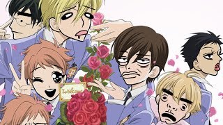 Ouran High School Host Club English Dub Bloopers Illustrated [upl. by Narol]