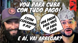 DANIEL ALVARENGA DIZ QUE VAI PAGAR PARA HUMBERTO MATOS IR PARA CUBA [upl. by Arodnahs]