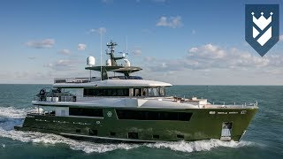 Cantiere delle Marche 111 Explorer Yacht Walk Through Video [upl. by Brunk994]