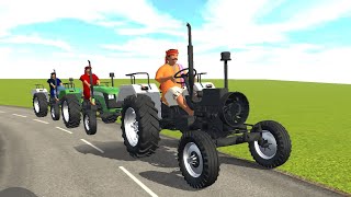 SWARAJ 744 FE And SONALIKA 35DI  Fully Mitti Loding Tractor  Jcb 3DX Backhoe and Tractor videos [upl. by Newman]