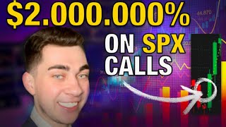 2000000 win trading 0dte spy options  life changing power hour options trading strategy [upl. by Yoshi702]