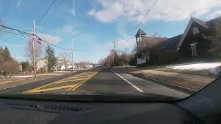 Center Moriches to Eastport Montauk Hwy Long Island NY Views [upl. by Cornela]