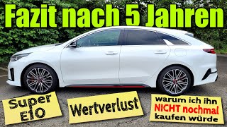 Kia ProCeed GT  Fazit nach 5 Jahren  Bericht Erfahrung Verbrauch Owners Review Meinung deutsch [upl. by Steffane719]