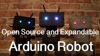 3D Printed Open Source Robot With Arduino [upl. by Takeshi]