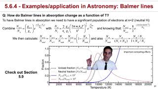 564565  Application of the BoltzmannSaha equations to Hydrogen Balmer lines  Helium [upl. by Toney]