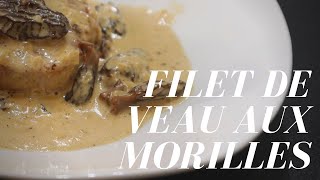 FILET DE VEAU AUX MORILLES  Recette facile [upl. by Aicnorev]