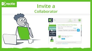 How to Invite a Collaborator to Your SoCreate Story  Desktop [upl. by Fugere593]