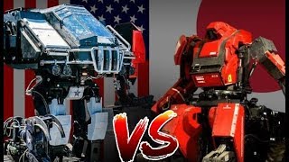 combate mundial de robotica Eagle Prime megabots vs kuratas 18102017 [upl. by Artenek200]