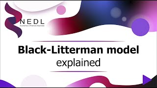 BlackLitterman model explained Excel [upl. by Pimbley]