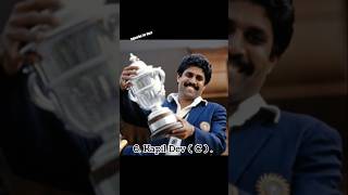 Playing XI of India in Final1983 World Cup 🏆shorts youtubeshorts trending cricket viralvideo [upl. by Bunny]