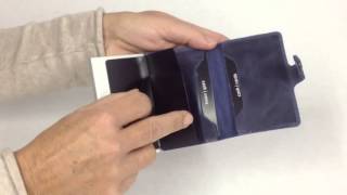 Tarjetero y billetera Secrid con Cardprotector  Solohombre [upl. by Aivekal]