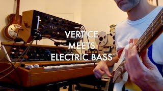 Vertice Analog Filterbank Meets Electric Bass  Overdrive Patch [upl. by Carola]