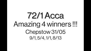 721 Acca at Chepstow on 3105 [upl. by Ardua]