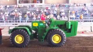 1960 John Deere 8020 at Tractor Pull [upl. by Idona117]