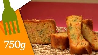 Recette de Cake au saumon fumé  750g [upl. by Cindi496]