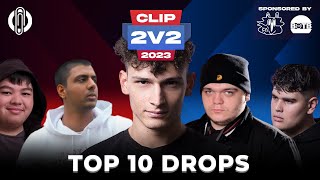 Top 10 Drops  CLIP 2v2 Loopstation Battle 2023 [upl. by Adnaluy]