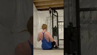 Bells of Steel Functional Trainer Pulldowns 185 lbs x 30 ⛓️ bodybuilding backtraining pulldowns [upl. by Pelagia781]