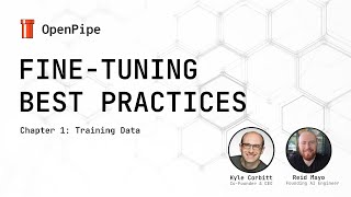 Finetuning Best Practices Interview with Kyle Corbitt Chapter 1 Training Data [upl. by Hibbitts]