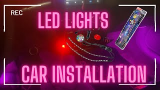 Led Lights Car Installation Ft Alpena Floglo [upl. by Suivatram]