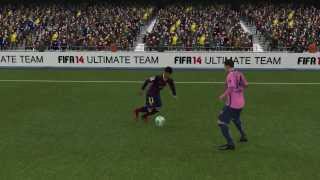 Fifa 14 Demo PC  Neymar dribble skill [upl. by Eecats39]