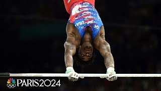 Frederick Richard ROCKS high bar advances to first allaround final  Paris Olympics  NBC Sports [upl. by Timmy]