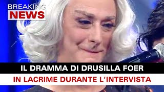 Drusilla Foer Racconta Il Suo Dramma [upl. by Mazlack]