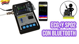 Electrocardiógrafo y pulsioxímetro con Arduino AD8232 y MAX30100 [upl. by Mora]